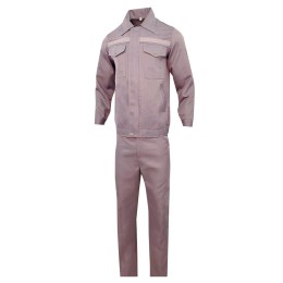 Personal design gray suit overalls Customized long-sleeved snap button front chest pocket Hardware construction engineering uniform SKWK108 Personal design gray suit overalls Customized long-sleeved snap button front chest pocket Hardware construction engineering uniform SKWK108